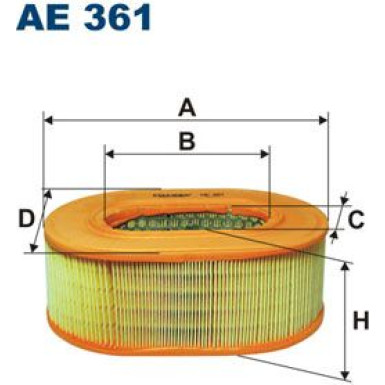 FILTRON Luftfilter AE 361
