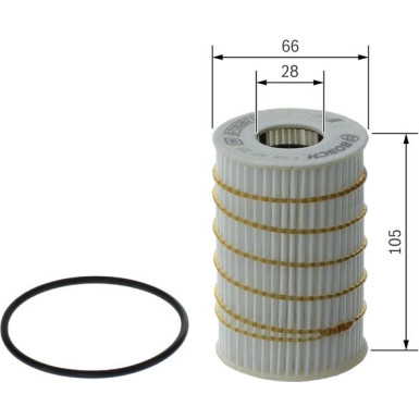 Ölfiltereinsatz F 026 407 331