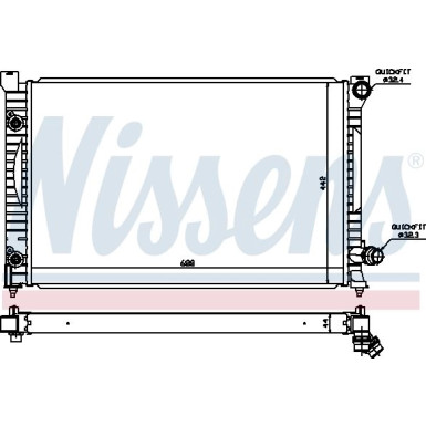 Wasserkühler PKW 60424