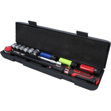 KS TOOLS Drehmomentschlüsselsatz 1/2 ERGOTORQUEprecision, 20-200 Nm, 11-teilig 516.2400