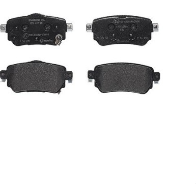 BREMBO Bremsklötze HA P 56 098