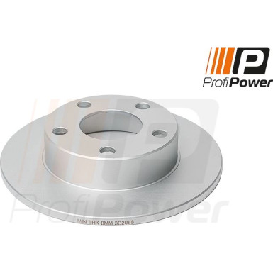 PROFIPOWER Bremsscheibe 3B2058 PROFIPOWER Bremsscheibe 3B2058