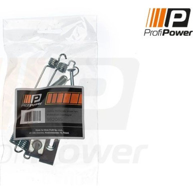 PROFIPOWER Zubehörsatz, Bremsbacken 9B2085 PROFIPOWER Zubehörsatz, Bremsbacken 9B2085