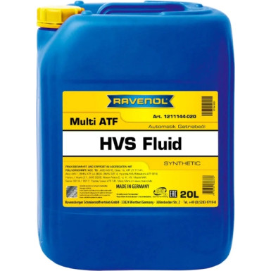 RAVENOL Multi ATF HVS Fluid 20 Liter 1211144-020-01-999 RAVENOL Multi ATF HVS Fluid 20 Liter 1211144-020-01-999