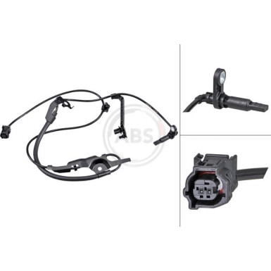 A.B.S. ABS Sensor 33004