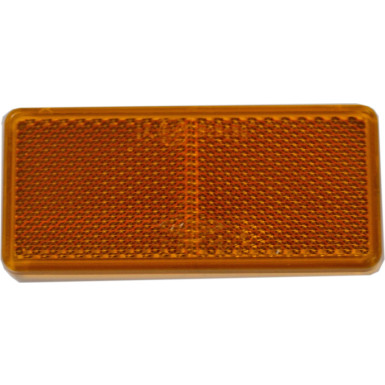 Rückstrahler gelb rechteckig 90x40 selbstklebend 401535.001