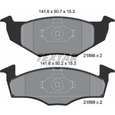 Bremsbelagsatz Vw P.Polo/Lupo Q+ 2186601 Bremsbelagsatz Vw P.Polo/Lupo Q+ 2186601