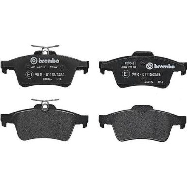 BREMBO Bremsklötze XTRA HA P 59 042X BREMBO Bremsklötze XTRA HA P 59 042X