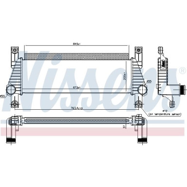 Ladeluftkühler PKW Ford Ranger 11 96222