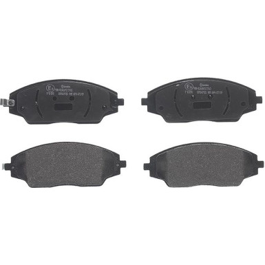 BREMBO Bremsklötze VA P 10 070 BREMBO Bremsklötze VA P 10 070