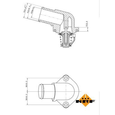 Thermostat, Kühlmittel 725037 Thermostat, Kühlmittel 725037
