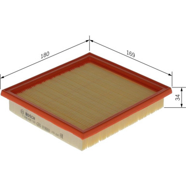 Luftfilter F 026 400 130 Luftfilter F 026 400 130