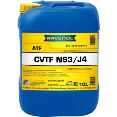 Ravenol CVTF NS3/J4 10L 1211132-010-01-999 Ravenol CVTF NS3/J4 10L 1211132-010-01-999