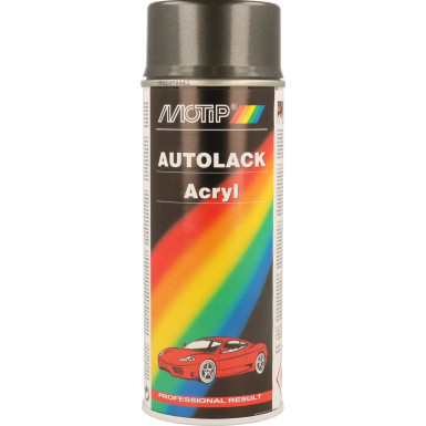 MoTip Autolack Acryl Kompakt grau metallic 400ml KOMPAKT AUTOLACK grau metallic 400 ml 51073