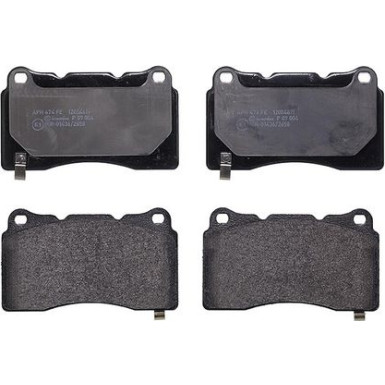 BREMBO Bremsklötze VA P 09 004