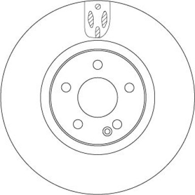 15 481 182 Bremsscheibe VA MERCEDES Vito 14 TRW SINGLE DF6744S 15 481 182 Bremsscheibe VA MERCEDES Vito 14 TRW SINGLE DF6744S