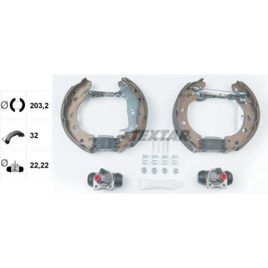 Satz Bremsbacken Smart T. 0,6 / 0,8 Cdi 07/98 Shoe Kit Pro 84057401 Satz Bremsbacken Smart T. 0,6 / 0,8 Cdi 07/98 Shoe Kit Pro 84057401