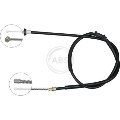 A.B.S. Handbremsseil Seilzug Festellbremse K13096 A.B.S. Handbremsseil Seilzug Festellbremse K13096