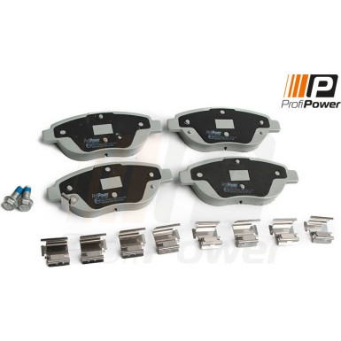 PROFIPOWER Bremsbelagsatz, Scheibenbremse 1B1286 PROFIPOWER Bremsbelagsatz, Scheibenbremse 1B1286