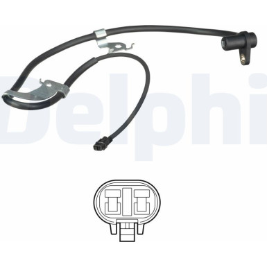 DELPHI Sensor, Raddrehzahl SS20632