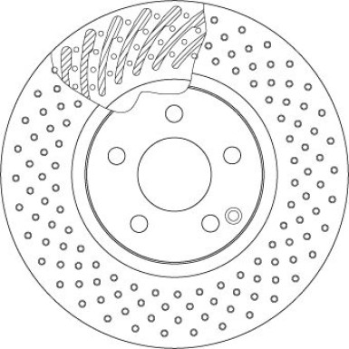 15 481 075 Bremsscheibe VA DF4862S 15 481 075 Bremsscheibe VA DF4862S