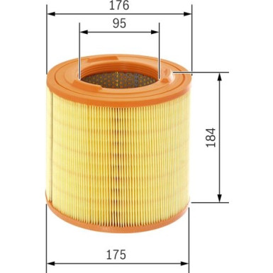 Luftfilter Diverse F 026 400 183