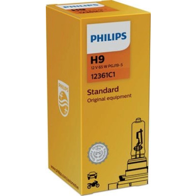 H9 12V 65W PGJ19-5 Vision Original equipment 1 Stück Philips 12361C1