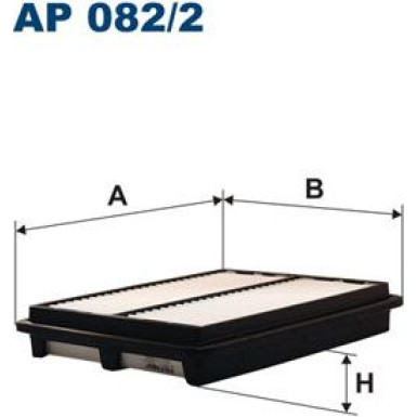 FILTRON Luftfilter AP 082/2