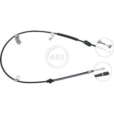 A.B.S. Handbremsseil Seilzug Festellbremse K13877 A.B.S. Handbremsseil Seilzug Festellbremse K13877