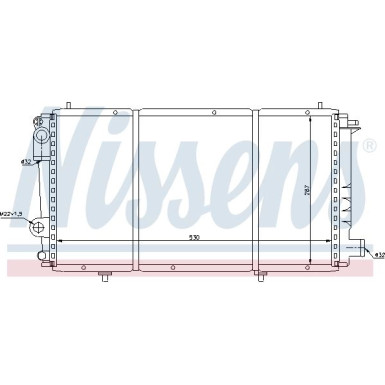 Wasserkühler PKW 61337