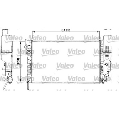 VALEO Motorkühler 730512 VALEO Motorkühler 730512
