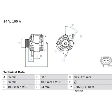 Lichtmaschine 0 986 049 020 Lichtmaschine 0 986 049 020
