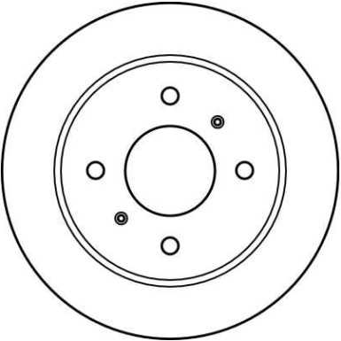 Bremsscheibe Nissan T. Primera DF2592