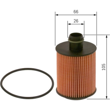 Ölfilter FIAT,OPEL,LANCIA,ALFA F 026 407 096