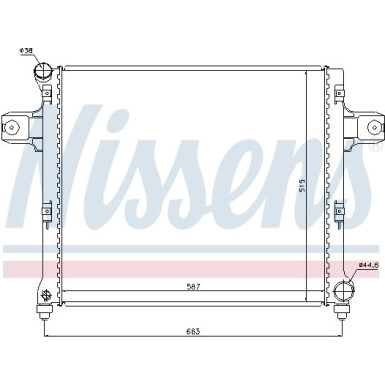 Wasserkühler PKW 61022 Wasserkühler PKW 61022