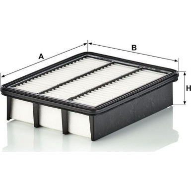Mann & Hummel Luftfilter PKW MAZDA 3,6,CX-5 11 C 26 028