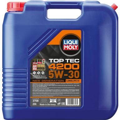 Liqui Moly Top Tec 4200 5W-30 New Generation 20 l 3708