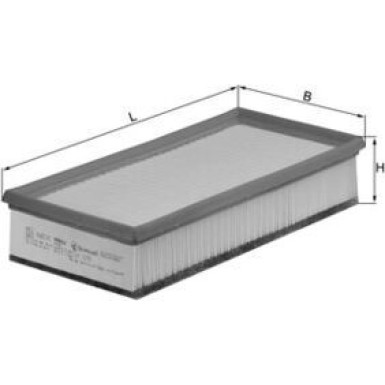 MAHLE Luftfilter LX 1295