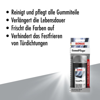 Sonax GummiPfleger 100ml SB Pack 03400000 Sonax GummiPfleger 100ml SB Pack 03400000