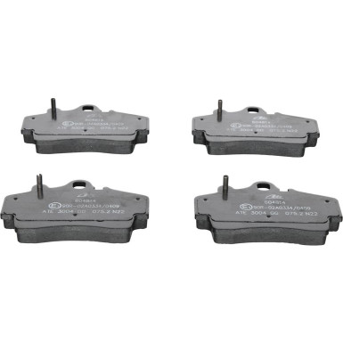 Bremsbelagsatz Porsche P. Boxster 2,5-2,7 96-04 13.0460-4814.2 Bremsbelagsatz Porsche P. Boxster 2,5-2,7 96-04 13.0460-4814.2