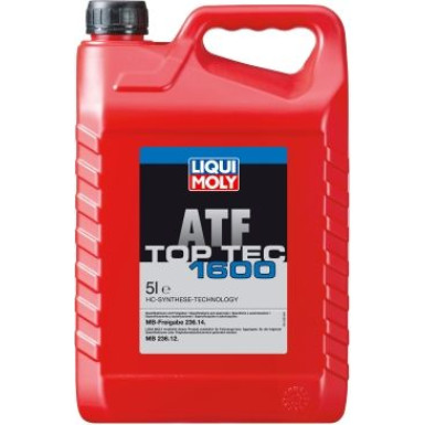Liqui Moly Top Tec ATF 1600 5 l 21176 5 l Kanister Kunststoff