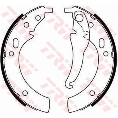 11 461 000 Bremsbacken GS8094 11 461 000 Bremsbacken GS8094