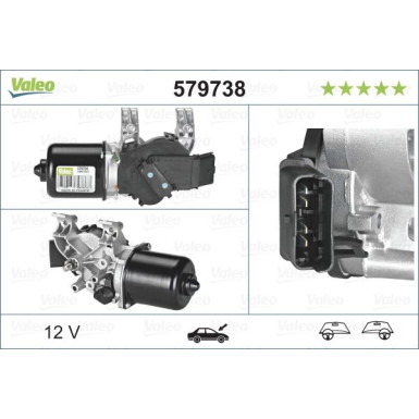 579738 Wischermotor vorne RENAULT