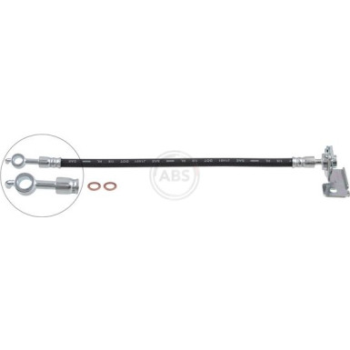 A.B.S. Bremsschlauch SL 1291