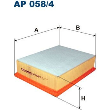 FILTRON Luftfilter AP 058/4