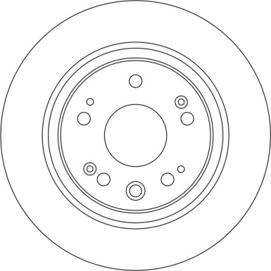 86 482 015 Bremsscheibe HA DF4431 86 482 015 Bremsscheibe HA DF4431