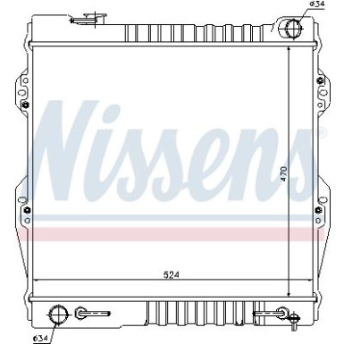 Wasserkühler PKW 64847