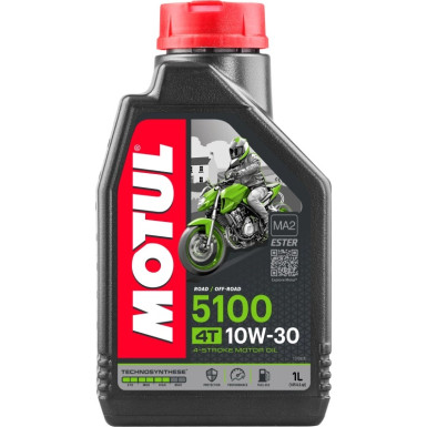 Motul 5100 Road / Off Road 4T MA2 10W-30 1 Liter 104062