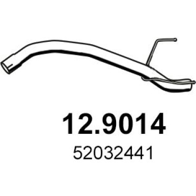 Abgasrohr 12.9014