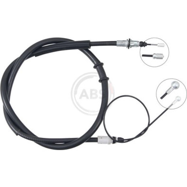 A.B.S. Handbremsseil Seilzug Festellbremse K17592 A.B.S. Handbremsseil Seilzug Festellbremse K17592
